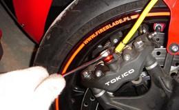 montaż Przewodów hamulcowych HEL | CBR 1000RR
