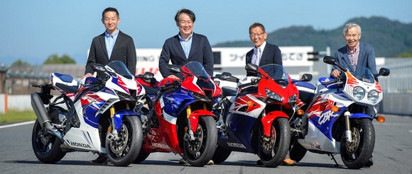 Honda FireBlade na torze