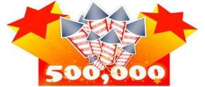 Już 500.000 odwiedzin Fireblade.PL !