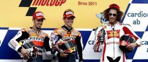 motoGP: W Brnie 3x fabryczna Honda na podium!