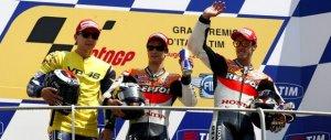 Włochy: Mugello dla Pedrosy, Rossi odpada z gry...
