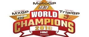 Honda z trzema tytułami w motocykowych Grand Prix w 2019 roku!